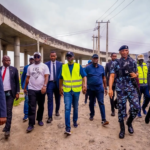 Sanwo-Olu inspects vandalised Festac-Alakija Bridge, assures Lagosians of safety